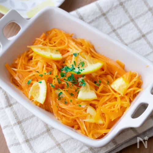【お弁当の隙間にも】ポリポリ美味しい！レモンにんじん