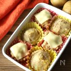レンジで簡単！揚げないスコップコロッケ。子どものお弁当にも◎