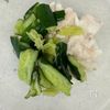 3分副菜《きゅうりと山芋♡おかかゆかり和え》の工程1