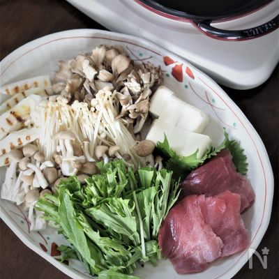 マグロのしゃぶしゃぶ