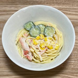 キャピタンの作ってみた!投稿(やみつき！ちょっと大人のサラスパ★)