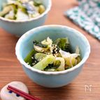 【キャベツとわかめのさっぱり和え】レンチンでちょこっと小鉢♪