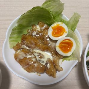 ぴーぱりの作ってみた!投稿(ささみ丸ごと！揚げずに簡単♪【ささみガーリックマヨ】)
