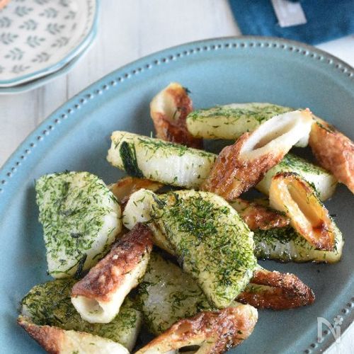 【長芋とちくわの磯辺焼き風】お弁当にもピッタリ！