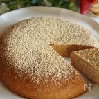 簡単！混ぜるだけ！炊飯器でしっとり糖質オフきな粉ケーキ♪