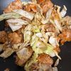 1241780の作ってみた!投稿(鶏肉ときゃべつの甘酢ごま照り炒め)