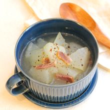 冬瓜とベーコンのコク旨スープ《コンソメなし!》