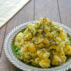レンジで簡単♪しそ塩昆布ポテトサラダ