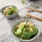 レンジで3分！キャベツの梅おかか