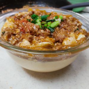 もんぶらん°・*:.。.☆の作ってみた!投稿(美味しすぎる♡【麻婆茶碗蒸し】)