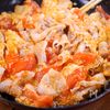 ぷるぷるゆで豚とトマトの卵炒め🍚香るメキシカン🤩🌵の工程3
