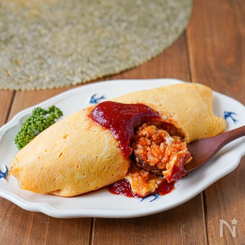 【もう失敗しない！定番にしたい♪基本のオムライス】