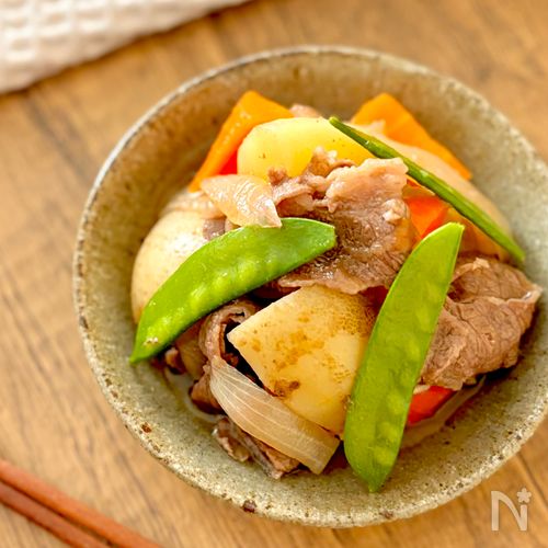 白だし沁みる!究極バランス◎【味しみ肉じゃが♡】