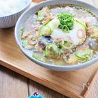 暑さ吹き飛ぶ！なめらか豆腐とさば缶の冷汁