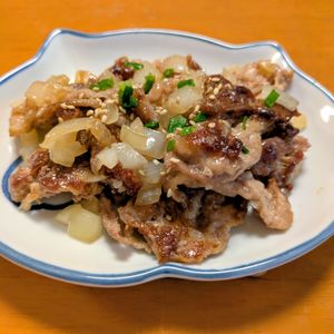 ゆきまる🐬🫧の作ってみた!投稿(【豚こま肉の玉ねぎポン酢】豚こま×玉ねぎの簡単節約おかず！)