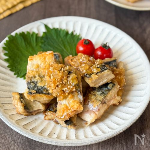 お魚なのに子供も喜ぶ♪【さば油淋鶏】