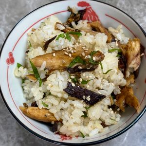 968467の作ってみた!投稿(焼きサバと大葉の混ぜごはん)