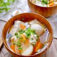生姜でぽかぽか♡『崩し豆腐のけんちん汁』