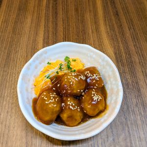 るるる♪の作ってみた!投稿(【王道のうまさ♡お肉屋さんの肉団子】たっぷり甘酢あんが絶品！)