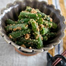 【３分副菜】お弁当の隙間埋めに！ゴマ香るいんげんの胡麻和え