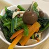 める🤎の作ってみた!投稿(レンジで5分！【小松菜ときのこの胡麻油お浸し】栄養満点副菜♩)