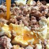 爆速10分!包丁まな板不要!【そぼろ豆腐の卵丼】の工程3