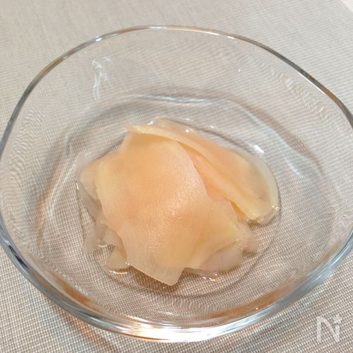 新しょうがの甘酢漬け