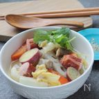 白菜のごま味噌根菜ポトフ