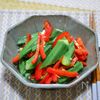 茹でて混ぜるだけ「オクラとパプリカのマリネサラダ」