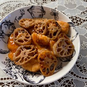 万福の作ってみた!投稿(【鶏むね肉とれんこんの甘酢炒め】節約×コスパ◎)