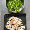 ピーマンとちくわの韓国風炒めの工程1