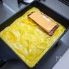 ベーコンとチェダチーズの玉子焼きの工程1