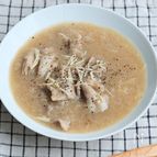 【10分で薬膳スープ】豚肉とれんこんのしょうがとろみスープ