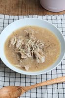 【10分で薬膳スープ】豚肉とれんこんのしょうがとろみスープ