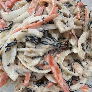 1508505の作ってみた!投稿(【ひじきとれんこんのデリ風サラダ】レンジで簡単！栄養満点)