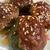 ひまわりの作ってみた!投稿(【ピーマンのひと口肉詰め】子どもも食べやすい洋風ソースで♪)