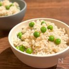 【豆ごはん】ふっくらツヤツヤ！春の味覚♡