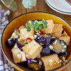 レンジで簡単！茄子と厚揚げのねぎぽん酢和え