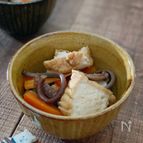 厚揚げとぜんまいの煮物