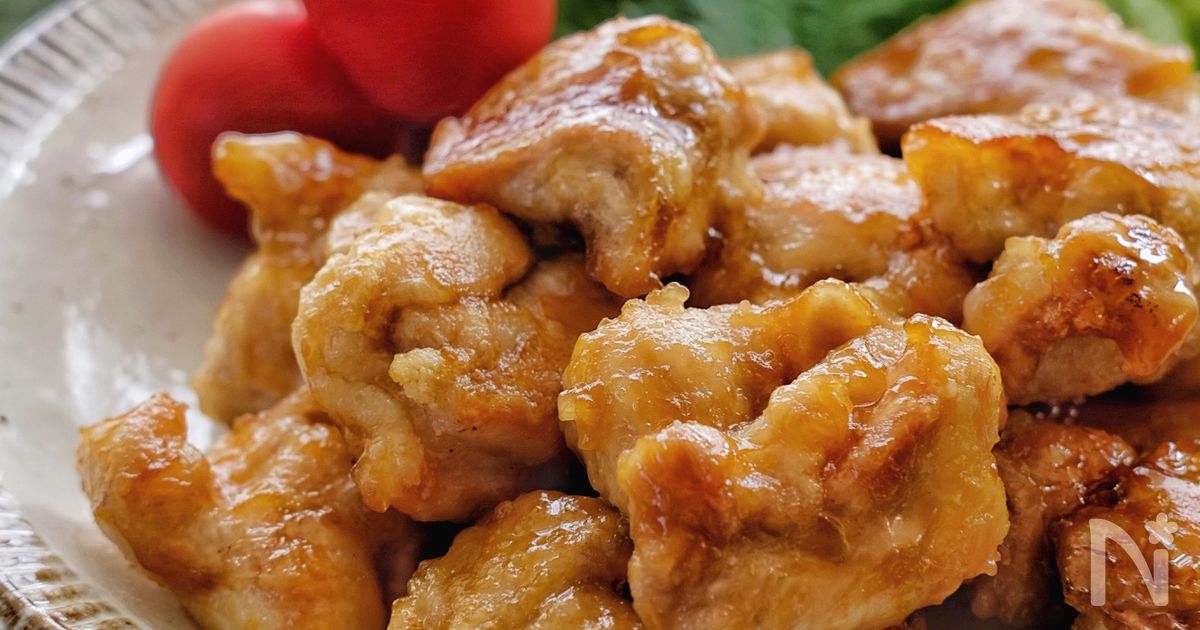 ＊甘辛めんつゆレモンチキン＊お弁当に◎
