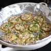 【ヘルシーおつまみ】蓮根のカリッと青のりチーズ焼きの工程4