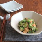 レンジで簡単☆お弁当の副菜に◎おくらのツナマヨ和風サラダ