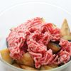 ナスとひき肉の甘辛味噌そぼろあんの工程1