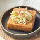 あと一品欲しいときに！食欲そそる【厚揚げのねぎ醤油がけ】