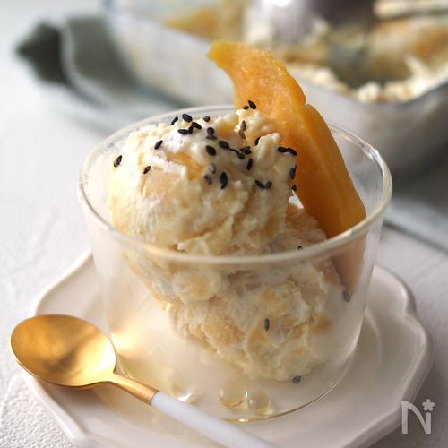 【さつまいもアイス】生クリーム・砂糖不使用、ブレンダー不要！
