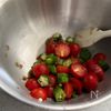 オクラトマトのおかか和えの工程4