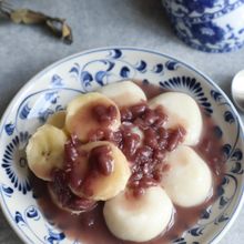 簡単♪アジアン風白玉ぜんざい