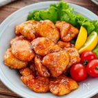 むね肉で満足おかず！鶏むね肉の甘辛にんにく醤油ダレ