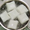 加熱しても硬くならない やわらか魚素材「ホタテすり身」介護食の工程1