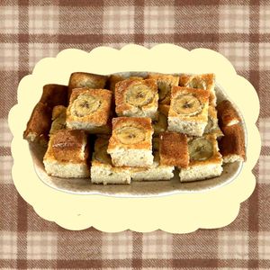 くるみの作ってみた!投稿(ホットケーキミックスでしっとり！完熟バナナパウンドケーキ)